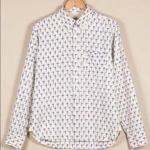 Men’s universal works ikat cross everyday shirt